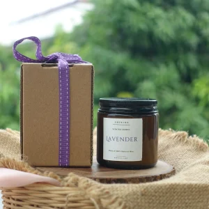 Lavender Aromatherapy Candle